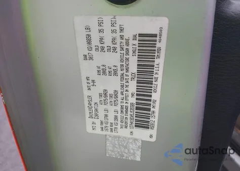 2005 Dodge Ram 1500 Slt/Laramie из США, поврежденный, VIN 1D7HA18D05J535589